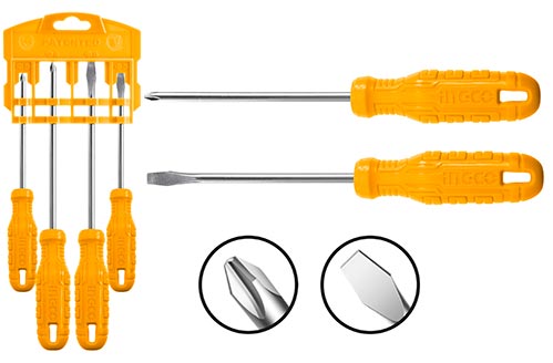 HKSD0458 4 PCS SCREWDRIVER SET