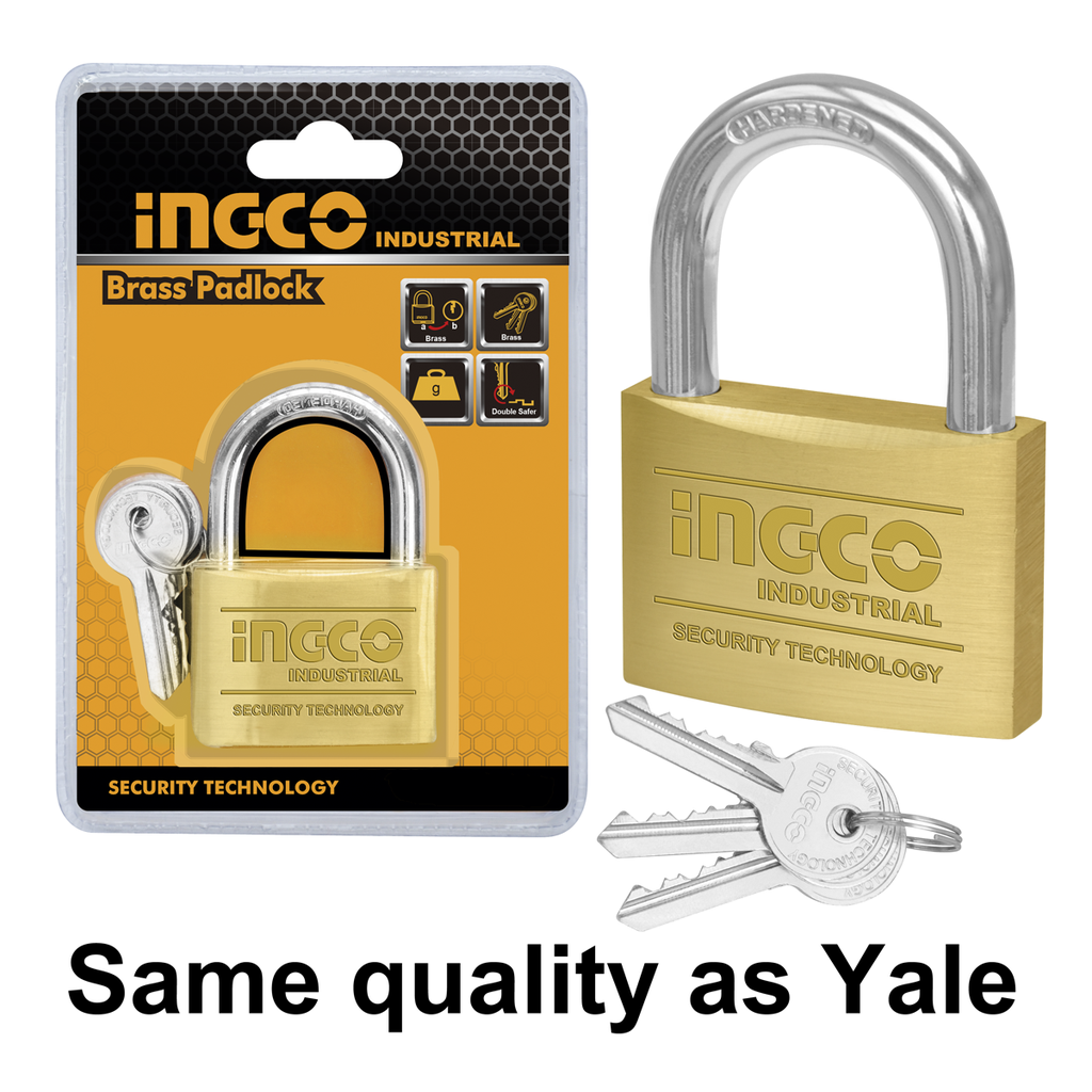 DBPL0602 BRASS BLOCK PADLOCK 60mm