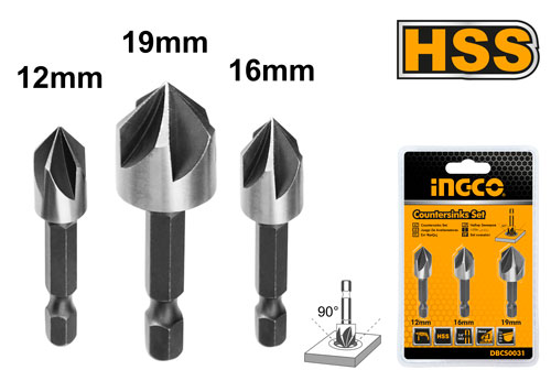 DBCS0031 COUNTERSINKS SET