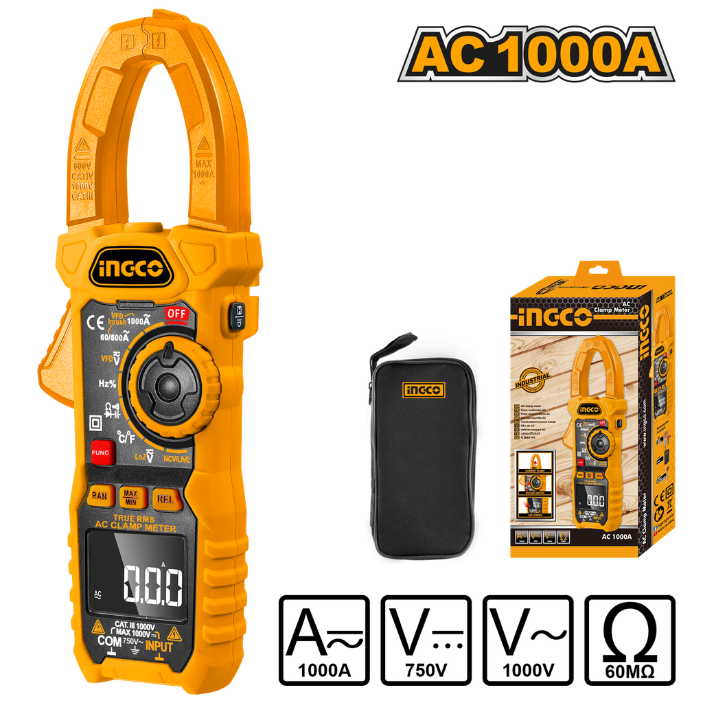 DCM10004 DIGITAL AC CLAMP METER