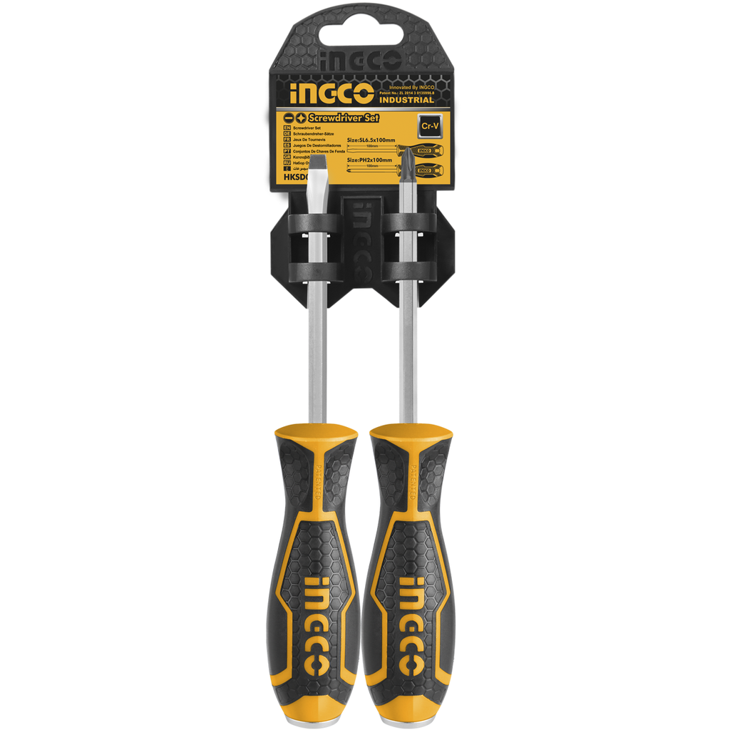 HSGT280208 GO-THROUGH SCREWDRIVER SET