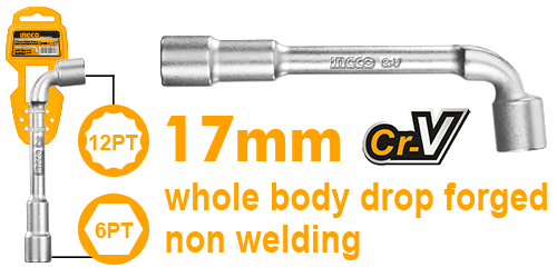 HWL1708 L-ANGLES SOCKET WRENCH 17mm