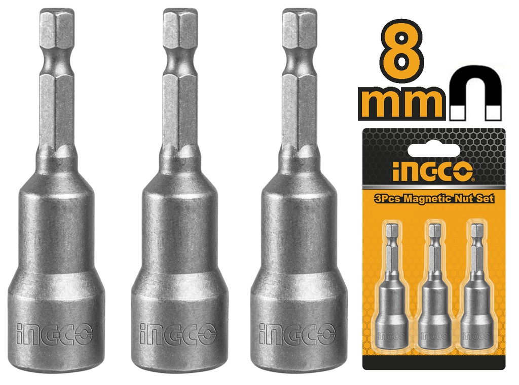 AMN0831 MAGNETIC NUT SET TOP 100