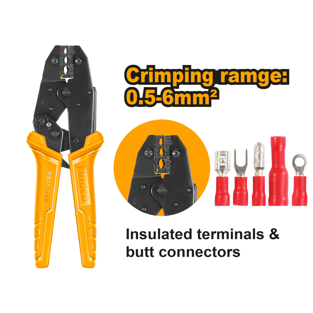 HRCPJ0506 RATCHET CRIMPING PLIER