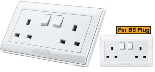 HESST0213A SOCKET 2 GANG