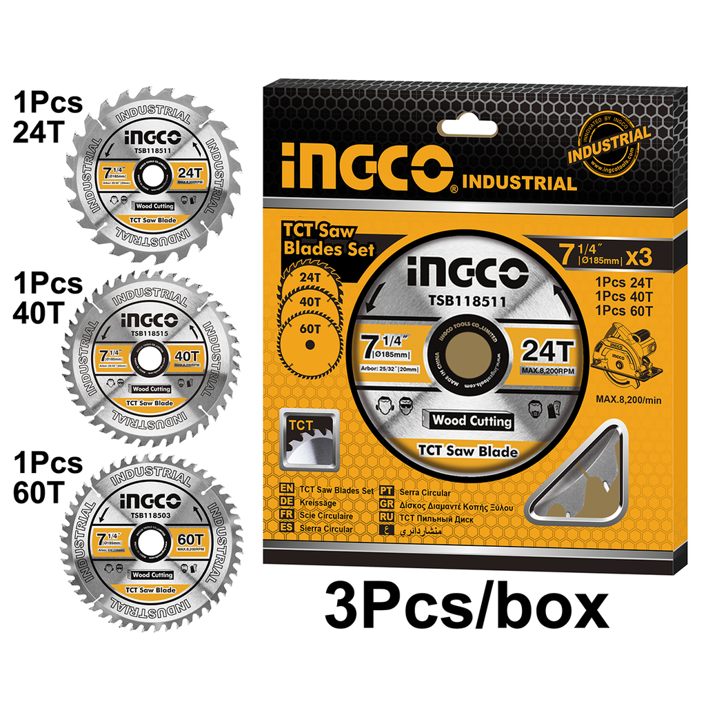 TSB51852153 TCT SAW BLADE SET