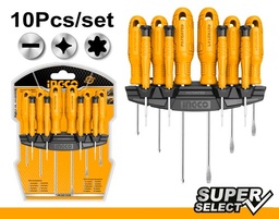 [HKSD1058] HKSD1058 10 PCS SCREWDRIVER AND PRECISION SCREWDRIVER SET