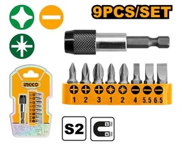 [AKSD0071] AKSD0071 9 PCS SCREW DRIVER DRILL BITS SET