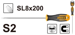 [HS688200] HS688200 SLOTTED SCREWDRIVER S2 200MM