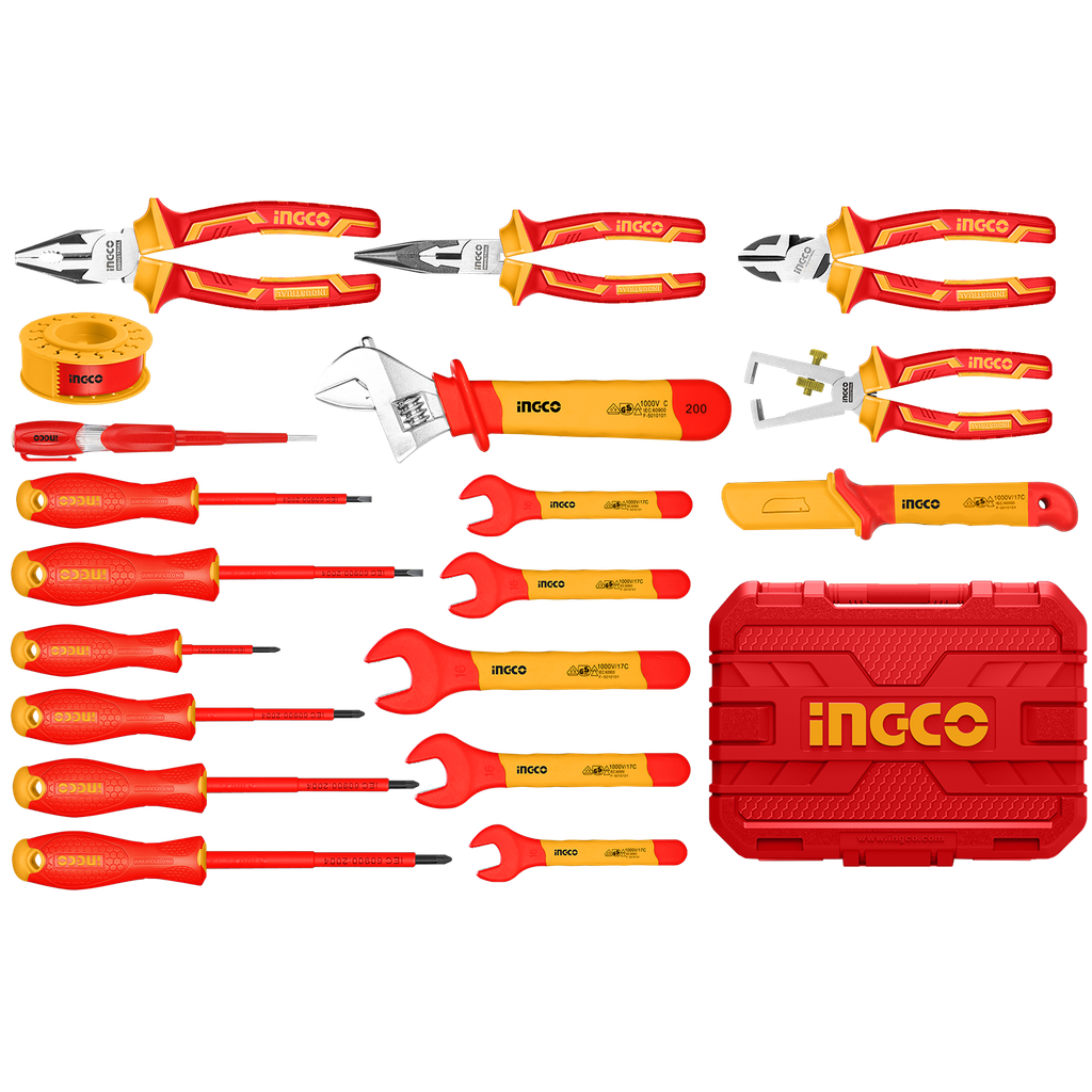 HKITH1901 19PCS INSULATED HANDTOOLS SET