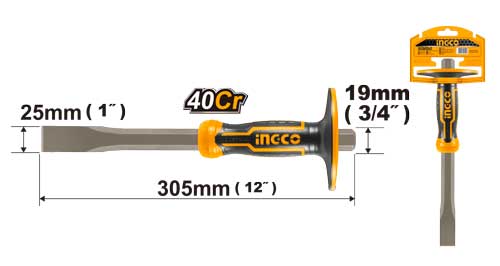 HCCL852519 COLD CHISEL 25MM*19MM*305MM