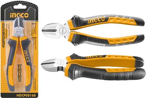 HDCP28168 DIAGONAL CUTTING PLIERS 6''