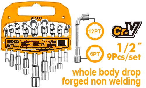 LASWT0901 L-ANGLED SOCKET WRENCH SET