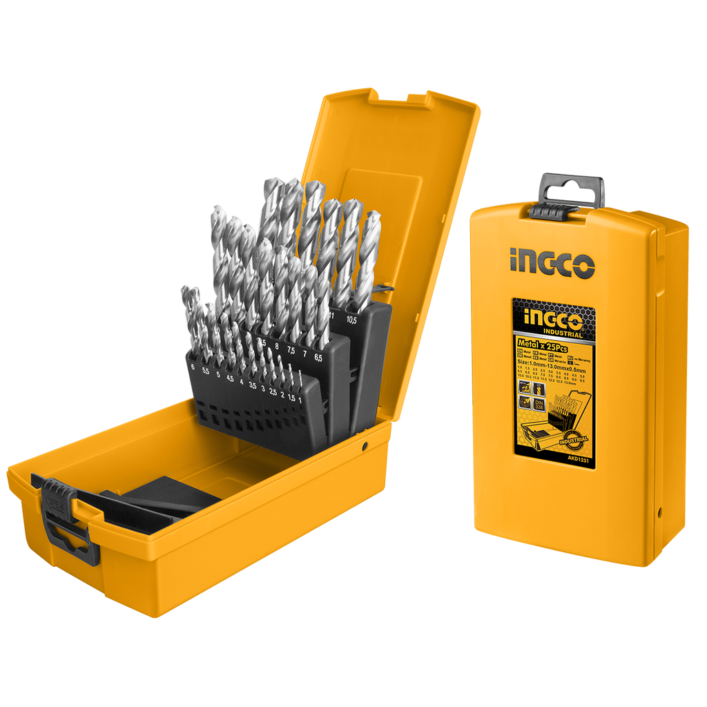 AKD1251 25PCS HSS DRILL BIT SET