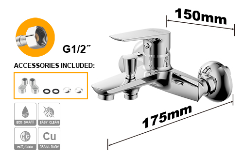 HSLBM31001 SINGLE LEVER BATH-SHOWER MIXER