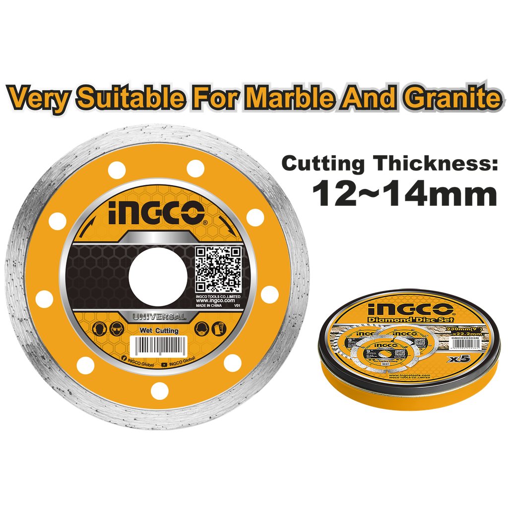 DMD021802M WET DIAMOND DISC (7'')