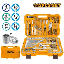 [HKTHP21421] HKTHP21421 142PCS COMBINATION TOOLS SET (PROMO)