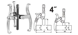 [HGP08034] HGP08034 THREE JAWS GEAR PULLER 4"