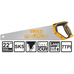 [HHAS28550] HHAS28550 HAND SAW 550mm