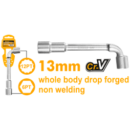 [HWL1308] HWL1308 L-ANGLES SOCKET WRENCH 13mm