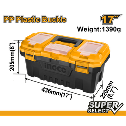 [PBX1701] PBX1701 17'' PLASTIC TOOL BOX ( TOP 50)