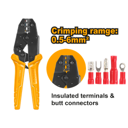 [HRCPJ0506] HRCPJ0506 RATCHET CRIMPING PLIER